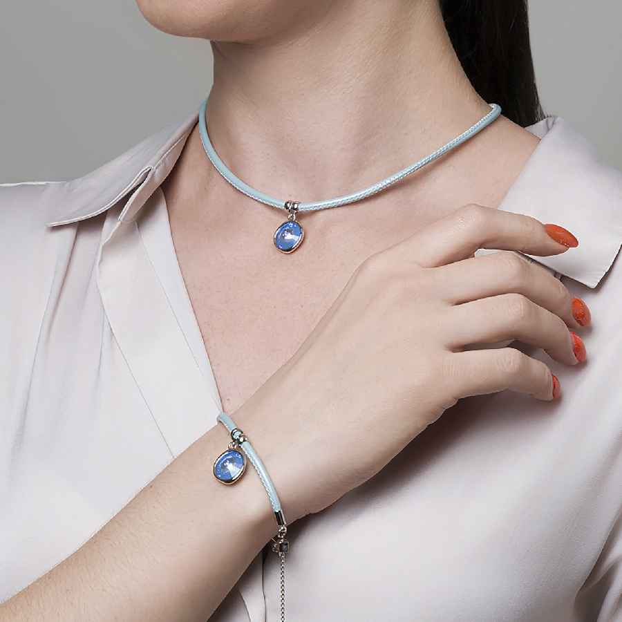 Fiore Luna Пусеты Burgundy Fiore Luna SWE297 B RG Арт.: SWE297 B RG