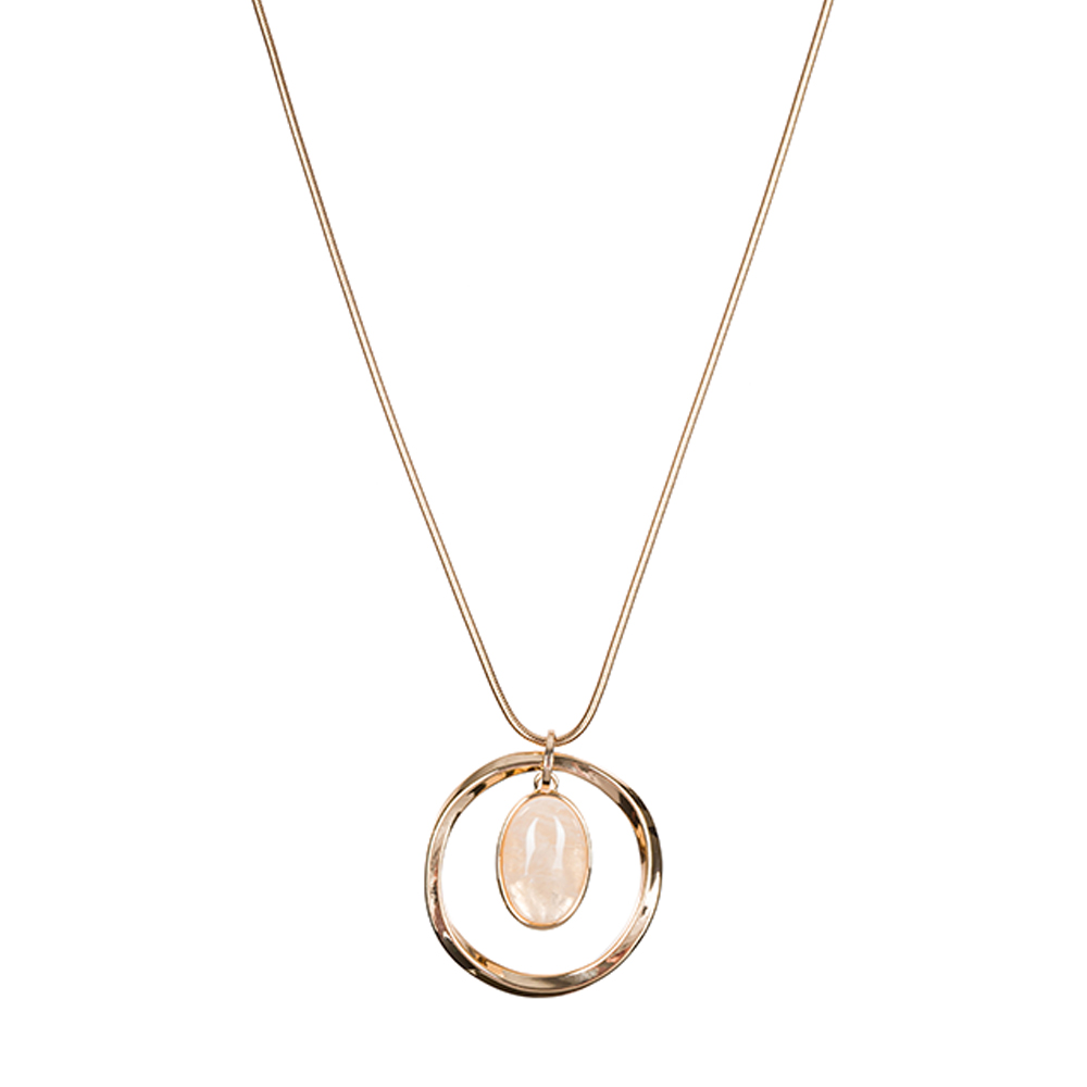 Fiore Luna Колье CRYSTAL-PEACH OPAL Fiore Luna LN5137 BR/G Арт.: LN5137 BR/G