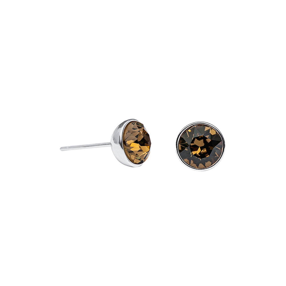 Fiore Luna Пусеты Smoked Quartz Fiore Luna SWE298 SQ S Арт.: SWE298 SQ S