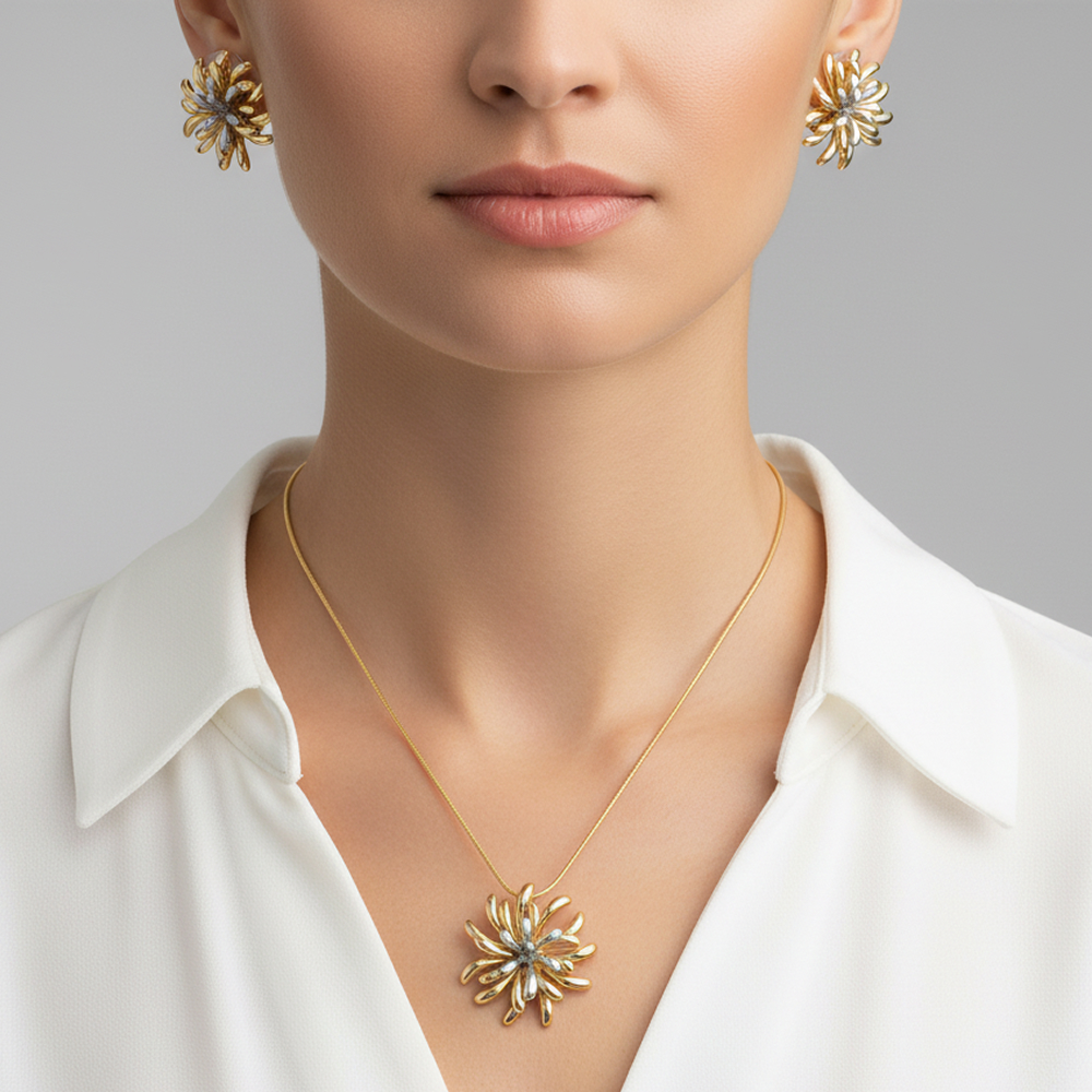Fiore Luna Комплект колье+серьги Fiore Luna SG201746E-001 G Арт.: SG201746E-001 G