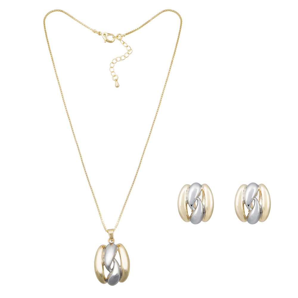 Fiore Luna Комплект колье+серьги Fiore Luna SG206497E-001 G Арт.: SG206497E-001 G