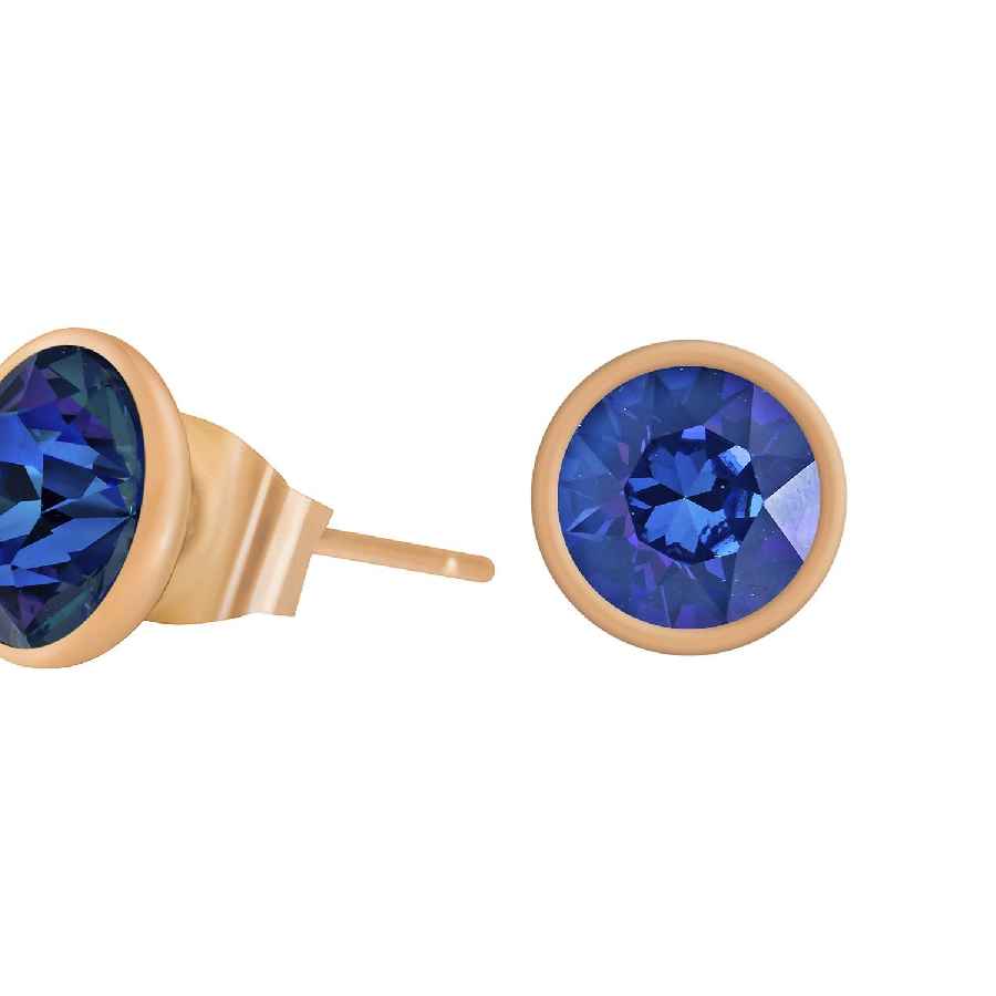 Fiore Luna Пусеты Aquamarine Fiore Luna SWE1127/2 A RG Арт.: SWE1127/2 A RG