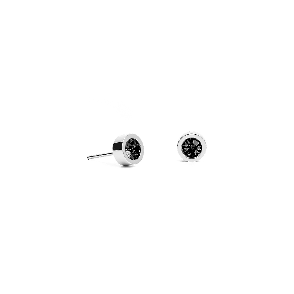 Fiore Luna Пусеты Black 5х2.5 Fiore Luna SWE125 BL S Арт.: SWE125 BL S