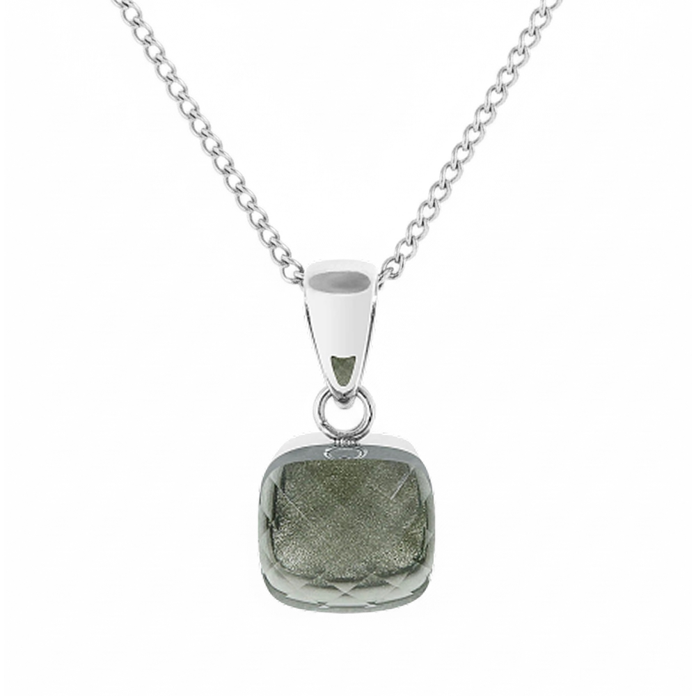 Qudo Колье FIRENZE (S) Smoky Quartz Qudo 107000/48-5110 Арт.: 107000/48-5110
