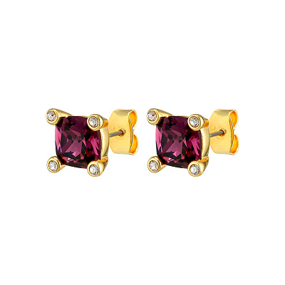 Серьги CLARA SG PURPLE Dyrberg Kern 390044 390044 