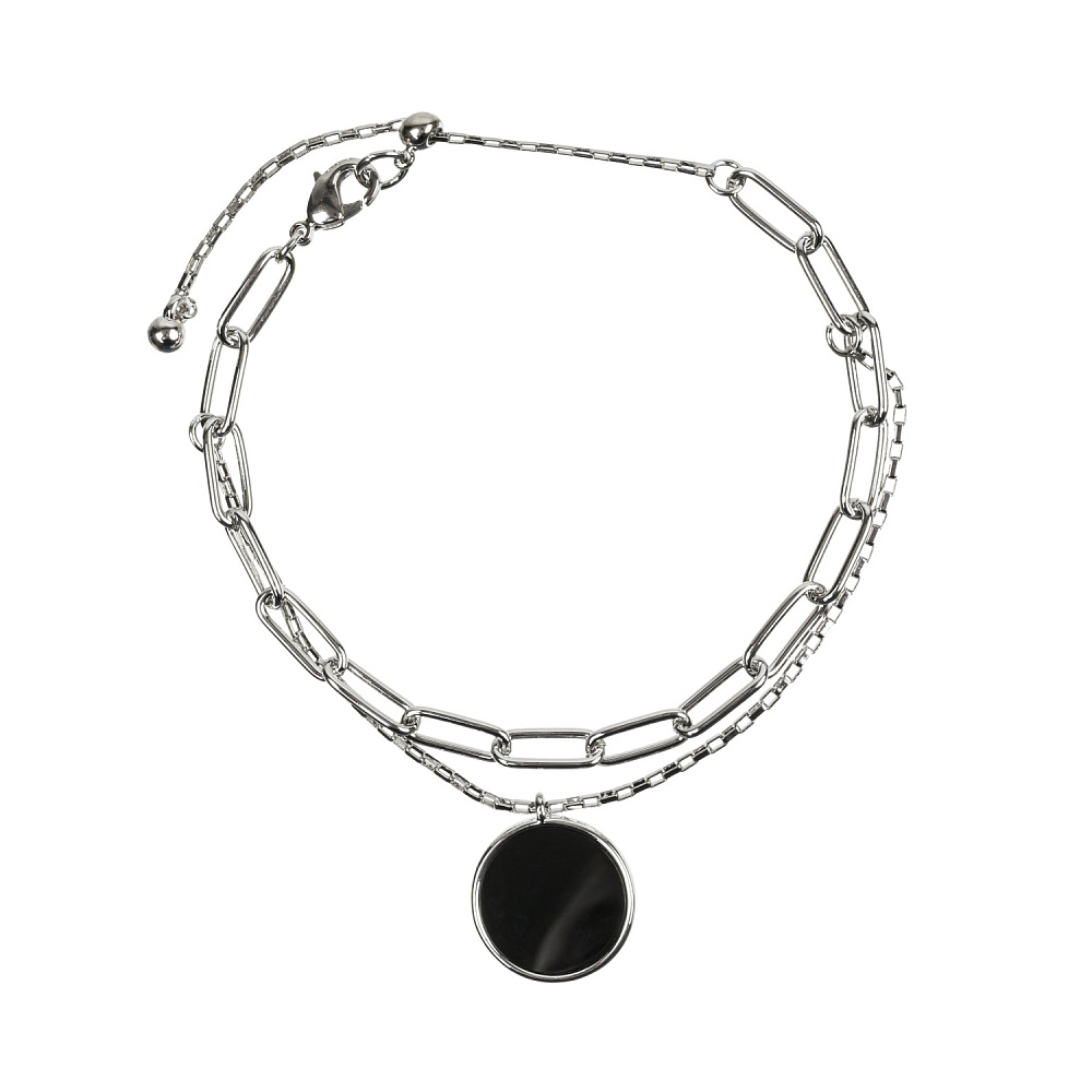 Fiore Luna Браслет Onyx Fiore Luna *C2003NM-B01.1 BW/S Арт.: *C2003NM-B01.1 BW/S