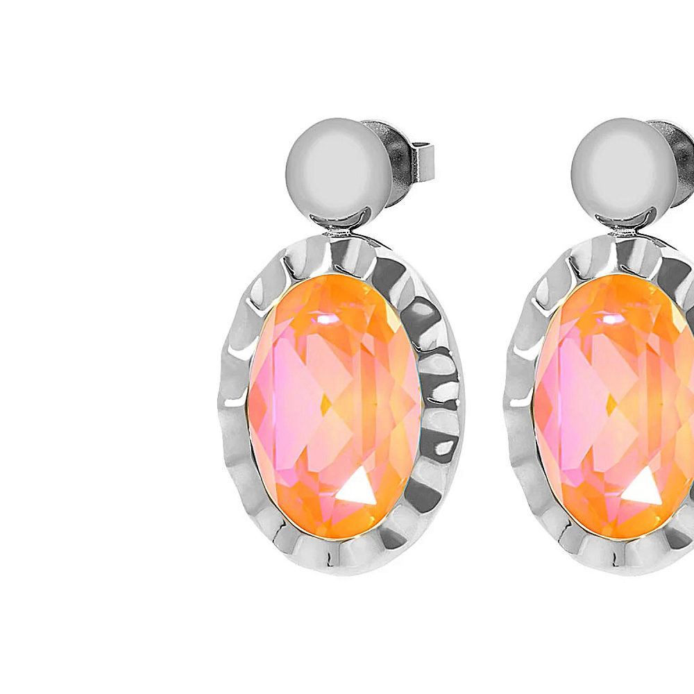 Qudo Серьги TIVOLA UNICA big (S/P) Orange ignite 2,65cm Qudo 332213 Арт.: 332213