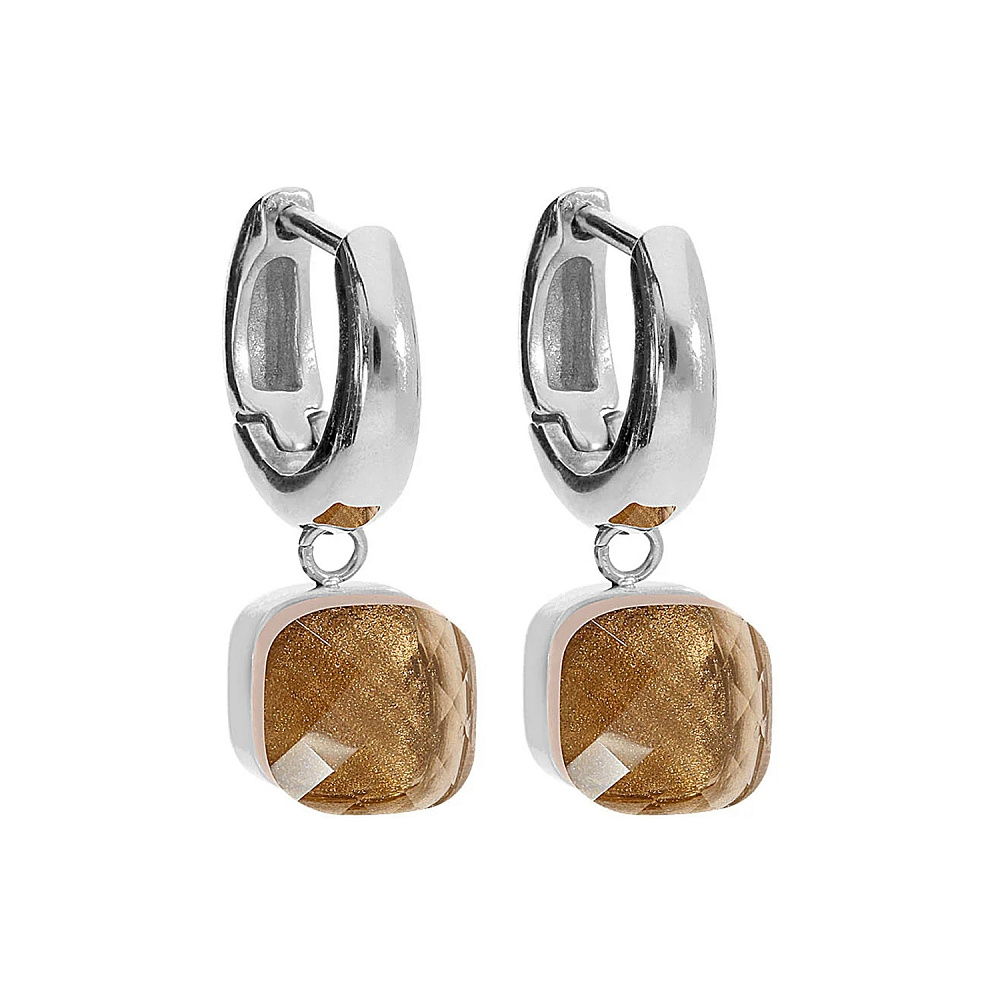 Qudo Серьги Firenze smoked topaz Qudo 300144 BR/S Арт.: 300144 BR/S