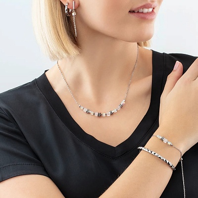Колье White-Silver  Coeur de Lion  5076/10-1417 