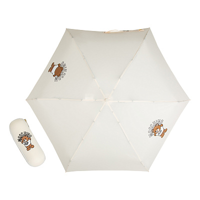 Зонт складной Moschino 8351-superminiI Bear back and front Cream  product-3530 product-3530 