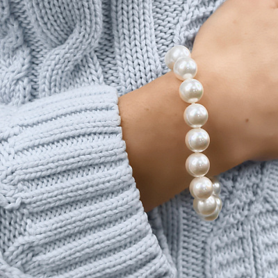 Браслет WHITE SHELL PEARL Fiore Luna CCH05247-03 G  Fiore Luna  CCH05247-03 G 