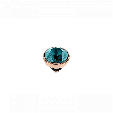 Qudo Шарм Bottone Indicolite 8 мм Qudo 680126 BL/RG Арт.: 680126 BL/RG