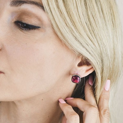 Серьги METALLO E CRISTALLO  Boccadamo  XOR721S 