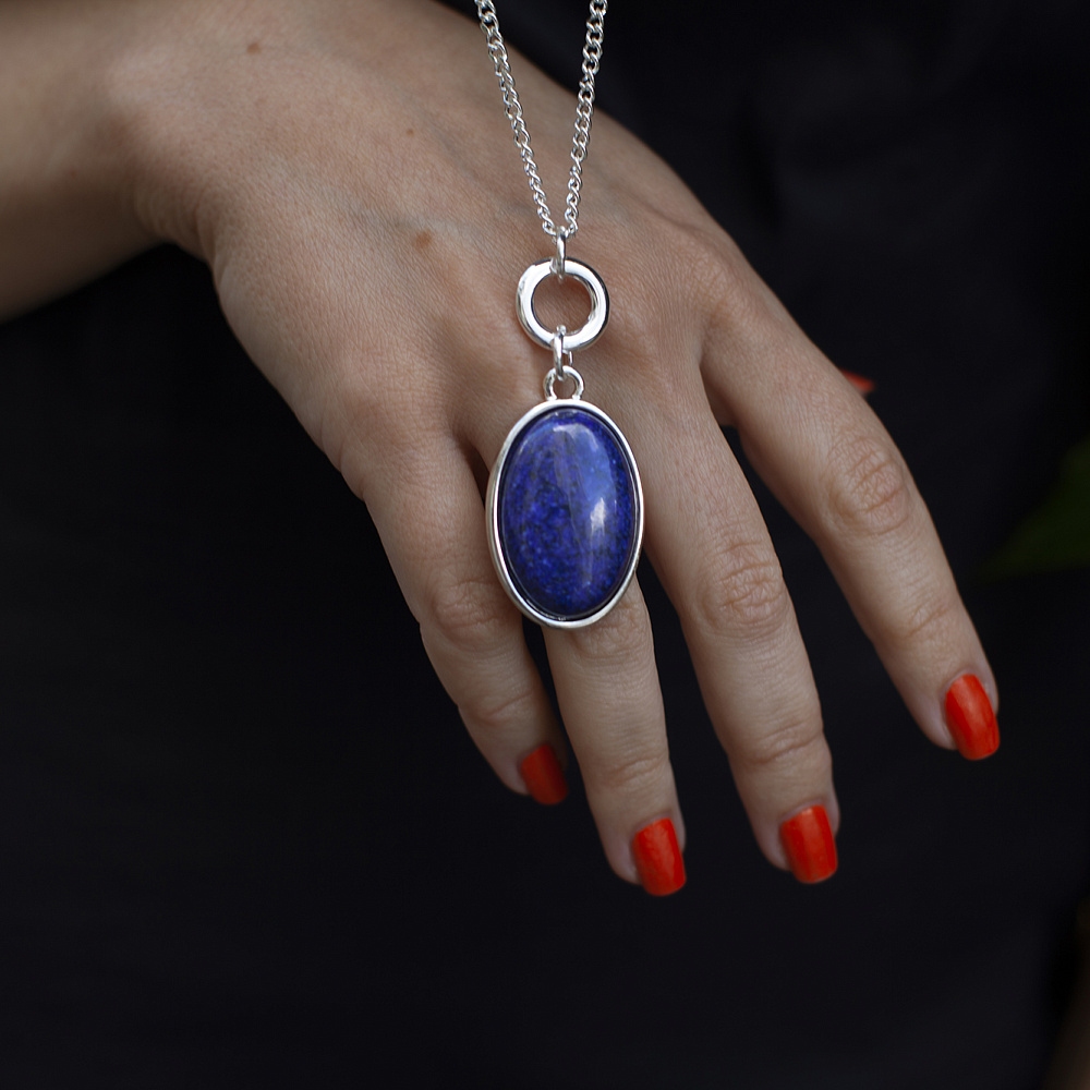 Fiore Luna Колье NATURAL LAPIS Fiore Luna *LN5152 BL/S Арт.: *LN5152 BL/S