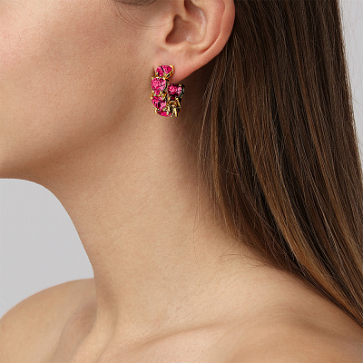 Серьги HARDY SG ROSE  Dyrberg Kern  480013 