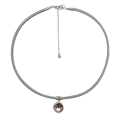 Колье Silver Shade / Silver Leather Fiore Luna B1902.2 BW/S B1902.2 BW/S 