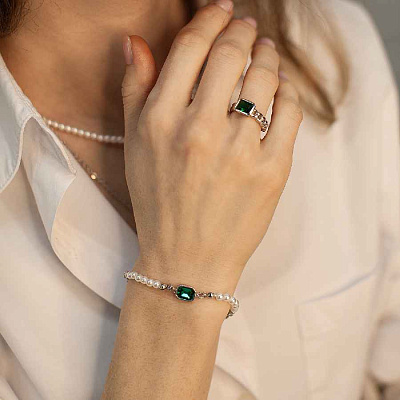 Браслет EMERALD Fiore Luna *CCH03676-07  Fiore Luna  *CCH03676-07 