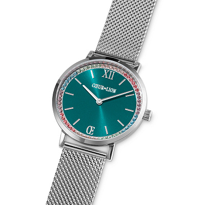 Часы Silver-Turquoise Coeur de Lion 7650/70-1706  Coeur de Lion  7650/70-1706 