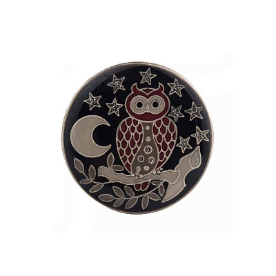 Брошь Сова Clara Bijoux F25152-12 BW F25152-12 BW 
