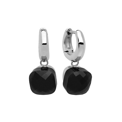Серьги Firenze jet Qudo 300138 BW/S 300138 BW/S 