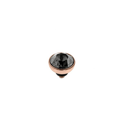 Шарм Bottone Сrystal Silver 8 мм Qudo 680105 BW/RG  Qudo  680105 BW/RG 