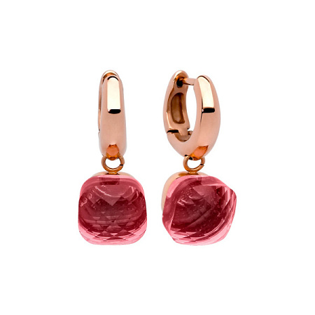 Qudo Серьги Firenze ruby Qudo *300050 R/RG Арт.: *300050 R/RG