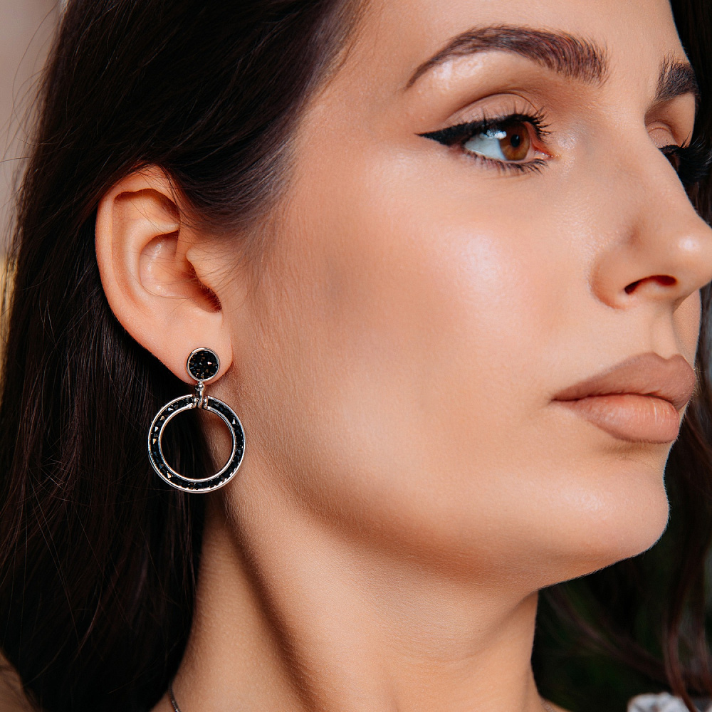 Fiore Luna Серьги SSHA Fiore Luna *A2002SW-E108.15 BR/S Арт.: *A2002SW-E108.15 BR/S