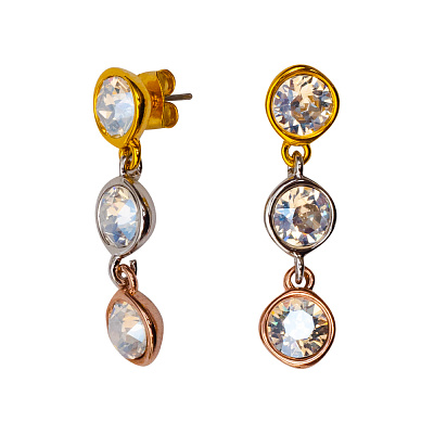 Серьги Gray colors (Crystal, Grey, Black diamond) Fiore Luna A2101SW-E01.3 BW/MIX A2101SW-E01.3 BW/MIX 