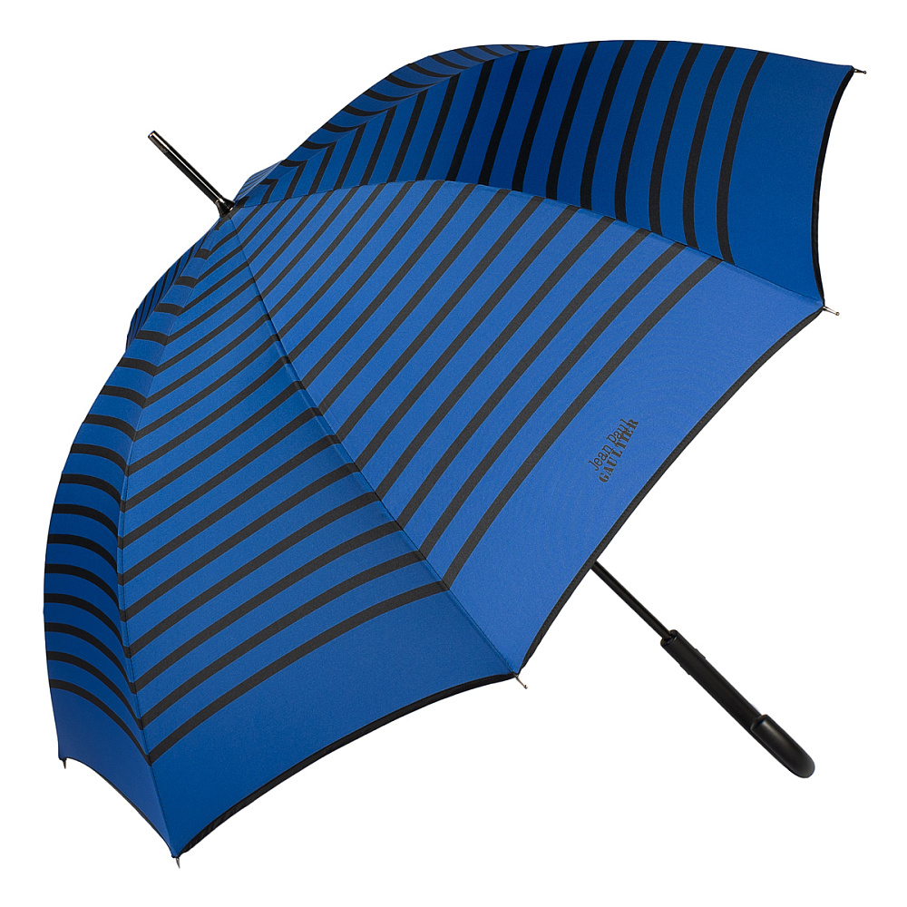 Jean Paul Gaultier Зонт-трость Jean Paul Gaultier 206-LA Stripes Blu/Noir  product-3055 Арт.: product-3055