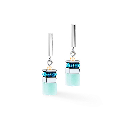 Серьги Multicolour Pastel Silver Coeur de Lion 3017/21-1580 3017/21-1580 
