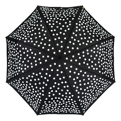 Зонт складной Moschino 8939-OCA Pois Black  product-4010 product-4010 