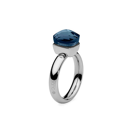 Qudo Кольцо Firenze dark blue 16.5 мм Арт.: *611058 BL/S