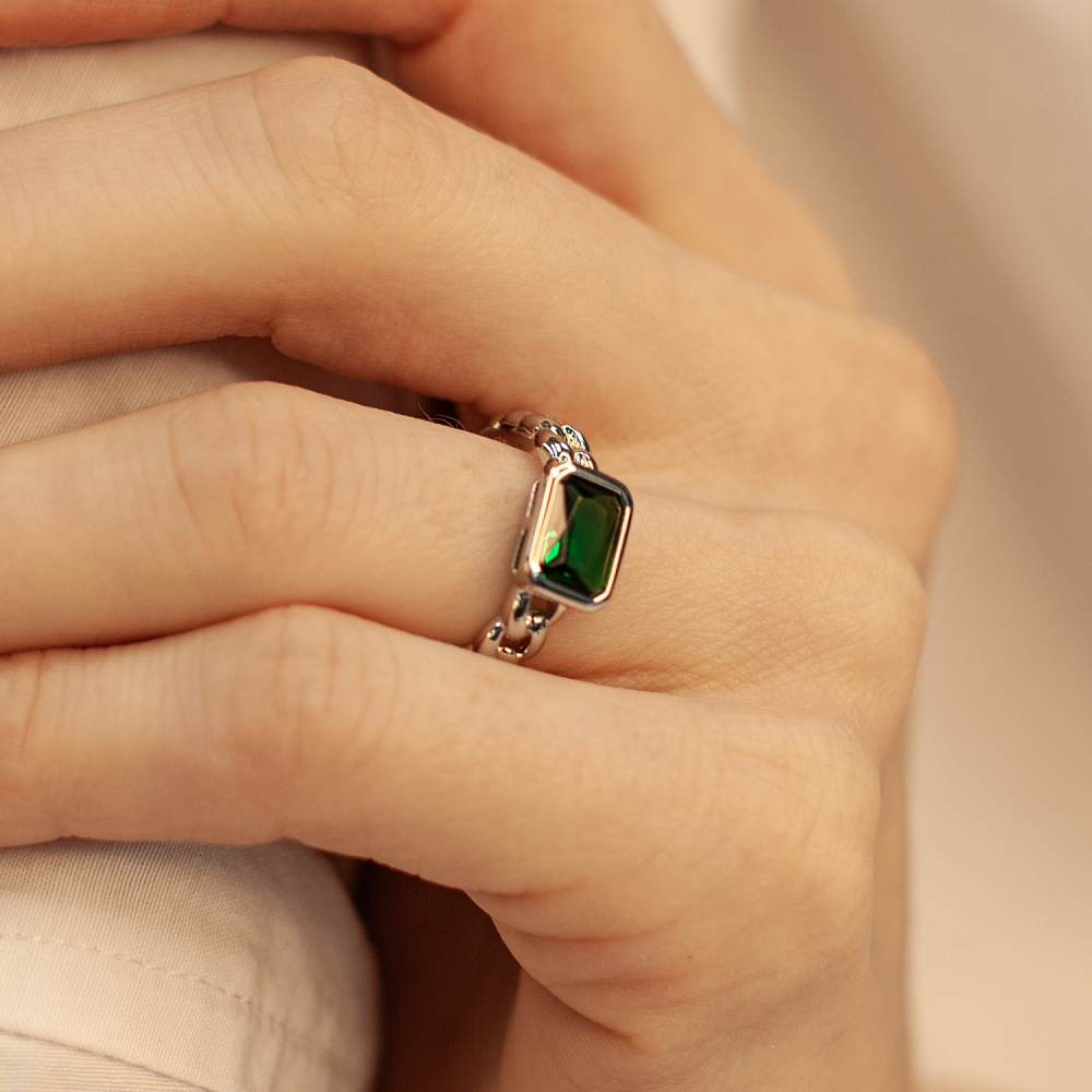 Fiore Luna Кольцо EMERALD Fiore Luna *KBR03005-04 Арт.: *KBR03005-04