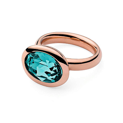 Кольцо Tivola Light Turquoise 16.5 мм Qudo *631783/16.5 BL/RG  Qudo  *631783/16.5 BL/RG 