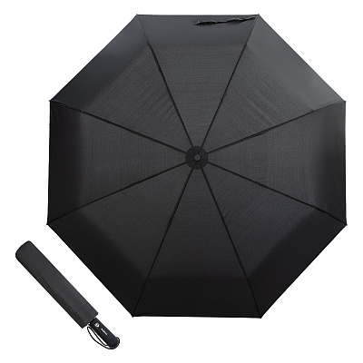 Зонт складной Baldinini 746163-OC Jumbo Classic Black product-3468 