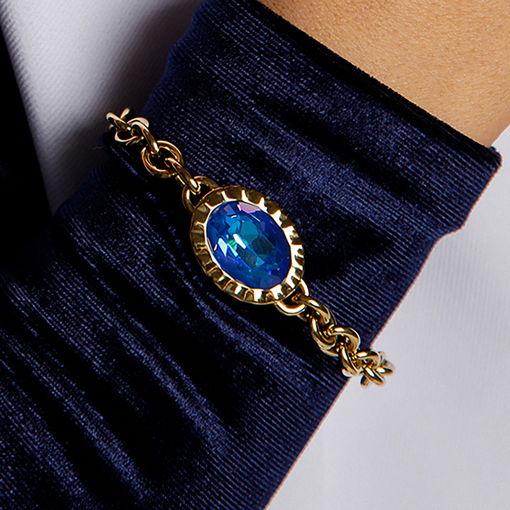 Qudo Браслет TIVOLA UNICA big (G/P) Royal blue delite Qudo 189684 Арт.: 189684