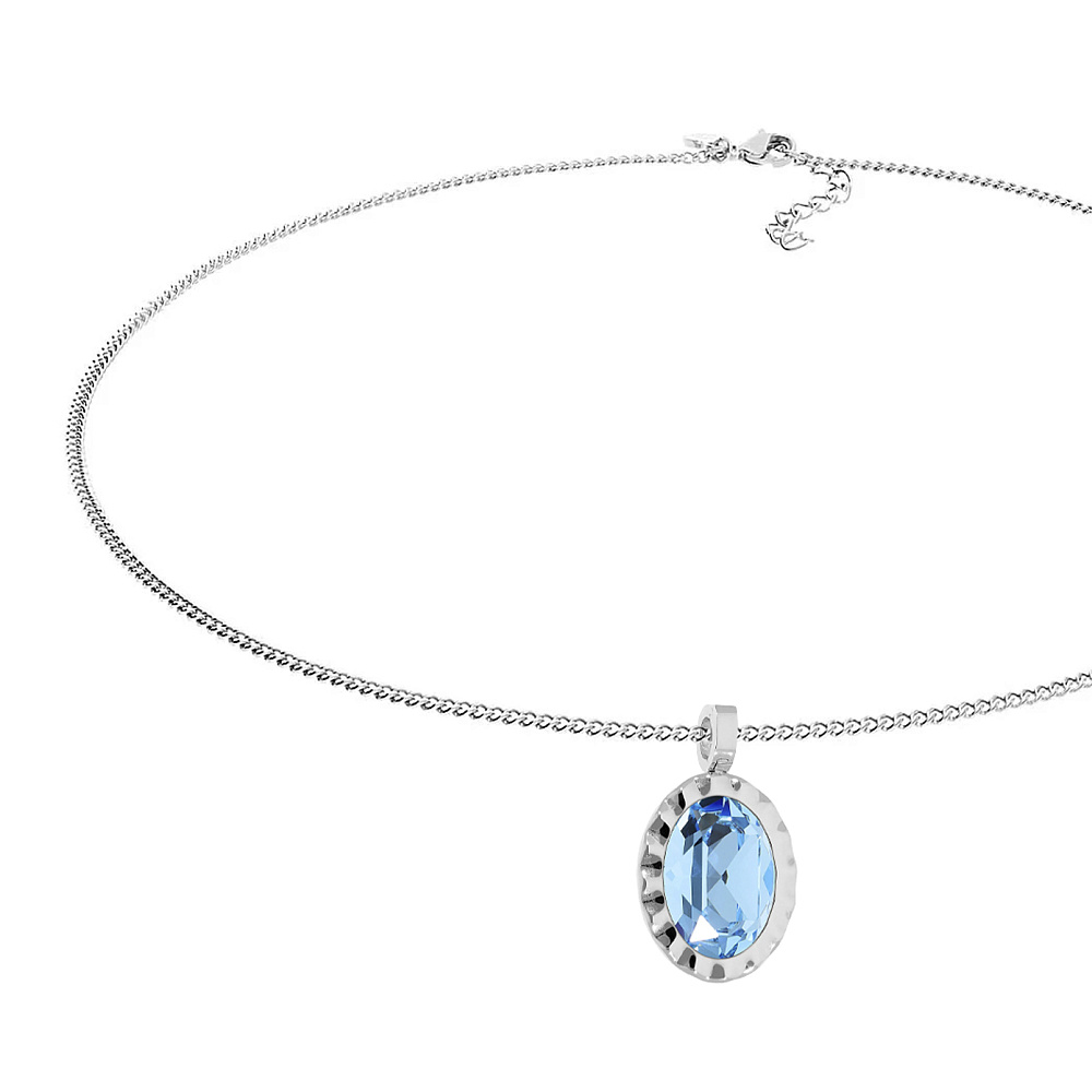 Qudo Колье TIVOLA UNICA big (S/P) Aquamarine 3cm Qudo 420527 Арт.: 420527