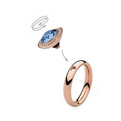 Шарм Tondo Deluxe Sapphire Qudo 656095 BL/RG  Qudo  656095 BL/RG 