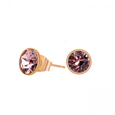 Пусеты Light Rose Fiore Luna SWE298 LR RG SWE298 LR RG 