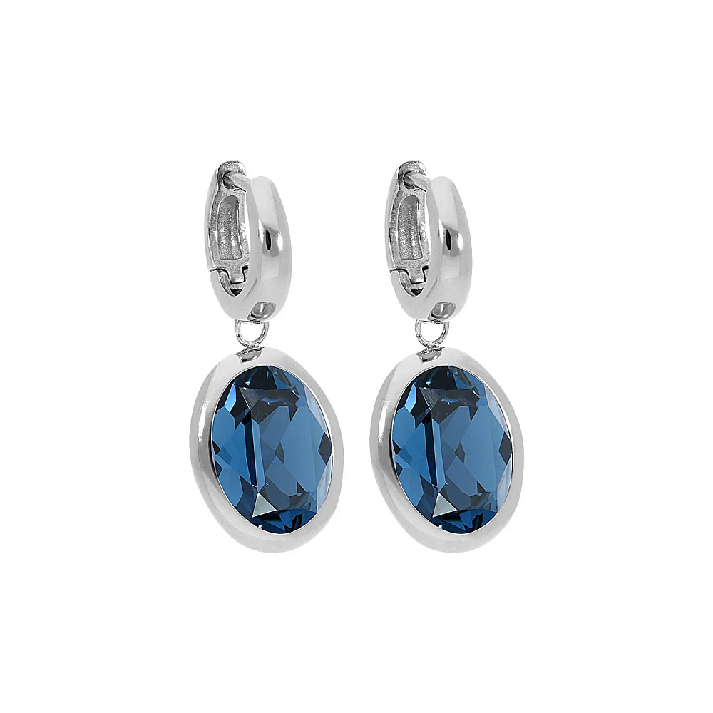 Qudo Серьги Creole TIVOLA small S montana Qudo 310512 BL/S Арт.: 310512 BL/S