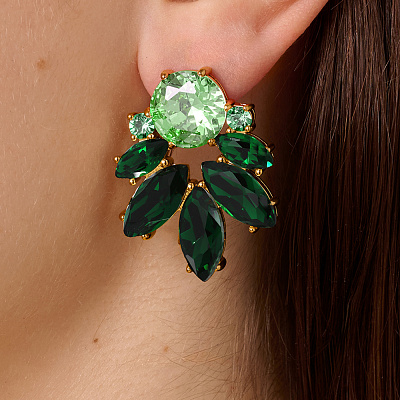 Серьги DRAGO SG GREEN Dyrberg Kern 470022  Dyrberg Kern  470022 