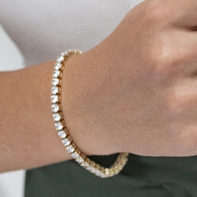 Браслет CASSIO 18cm Cristal-Gold Qudo 102028/30-1816  Qudo  102028/30-1816 