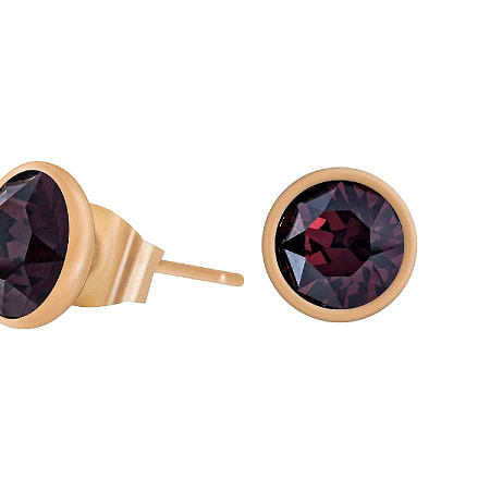 Fiore Luna Пусеты Burgundy Fiore Luna SWE297 B RG Арт.: SWE297 B RG