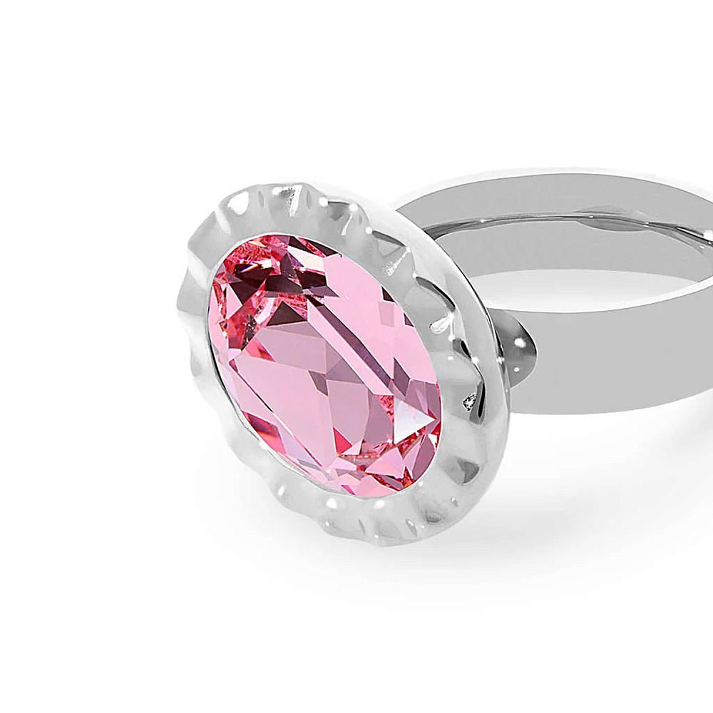 Qudo Кольцо TIVOLA UNICA big (S/P) Light rose 56 Qudo 686639 Арт.: 686639