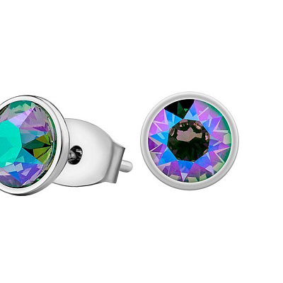 Пусеты Crystal AB Fiore Luna SWE298 CAB S  Fiore Luna  SWE298 CAB S 