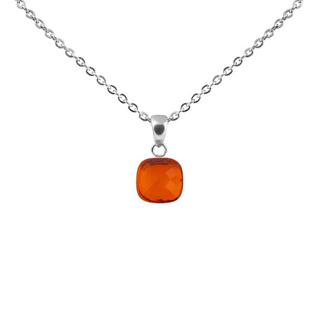 Qudo Колье Firenze orange glow Qudo *400330.1 BR/S Арт.: *400330.1 BR/S