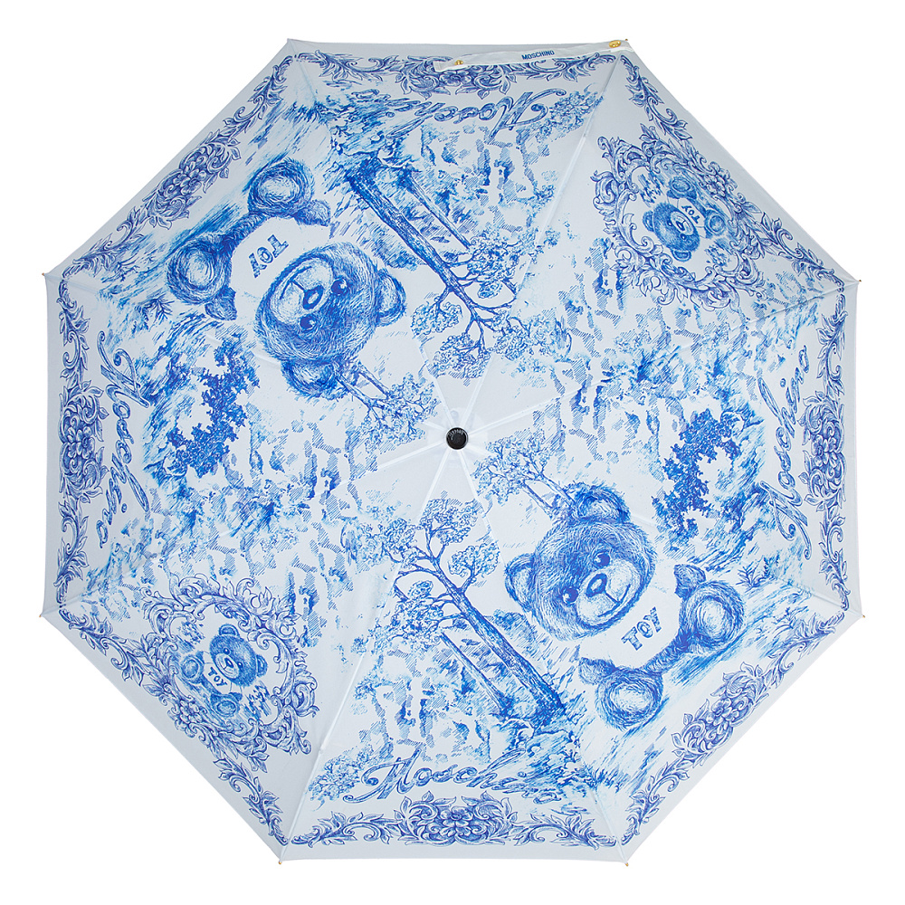 Moschino Зонт складной Moschino 8191-OCA Touile de Jouy Multi  product-3435 Арт.: product-3435