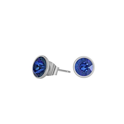 Пусеты Royal Blue Delite Fiore Luna SWE298 RBD S  Fiore Luna  SWE298 RBD S 