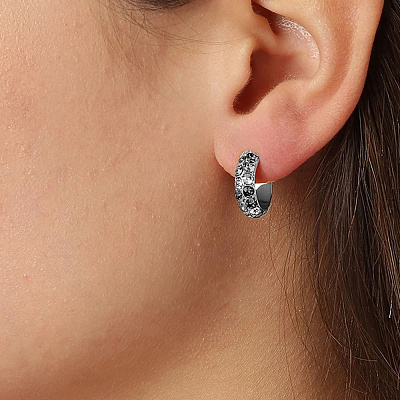 Серьги HEIDI SS LIGHT GREY Dyrberg Kern 370056  Dyrberg Kern  370056 