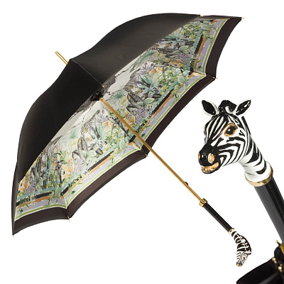 Зонт-Трость Pasotti Nero Africa Zebra Зебра Lux  product-2186 product-2186 